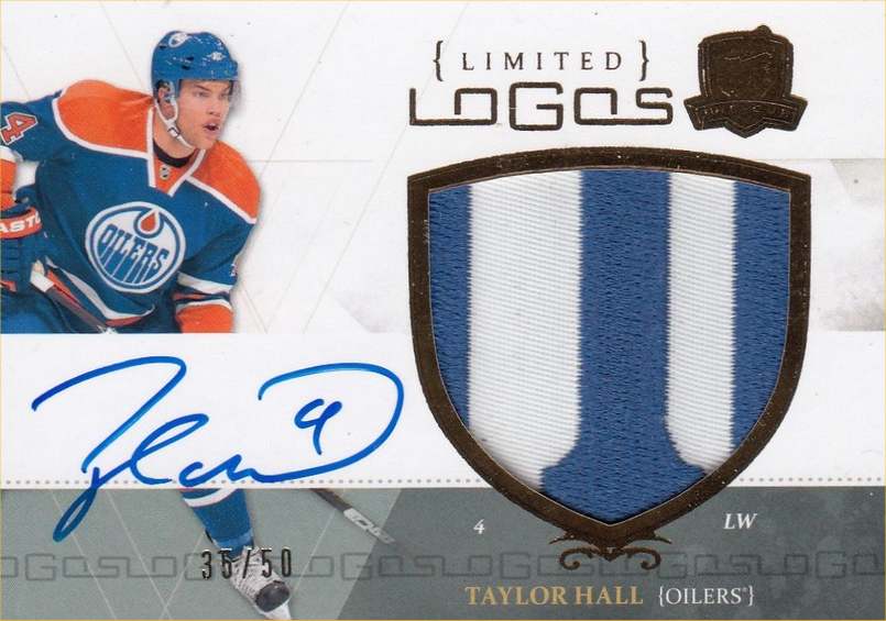 10-11 Upper Deck The Cup Limited Logos Taylor Hall
