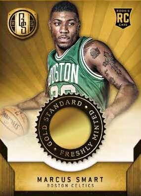 14-15 Panini Gold Standard Basketball Freshly Minted Marcus Smart 