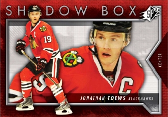 14-15 UD SPX Jonathan Toews Shadow Box