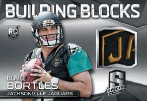 2014 Panini Spectra Football Building Blocks Patch Blake Bortles 