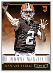 2014 Rookies and Stars Football Johnny Manziel Rookie Card