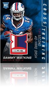 2014 Rookies and Stars Football Sammy Watkins Cross Training