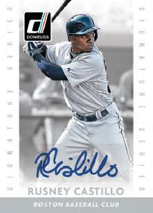 2015 Donruss Baseball Signature Series Rusney Castillo