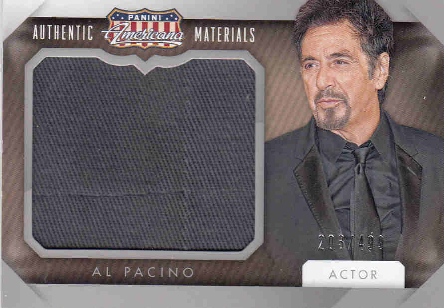 2015 Panini Americana Authentic Materials Al Pacino