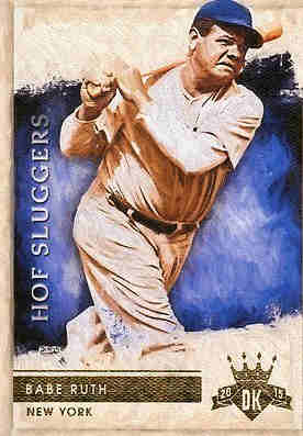 2015 Panini Diamond Kings HOF Sluggers Babe Ruth