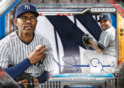 2015 Topps Series 1 Baseball Strata Autograph Mariano Rivera 