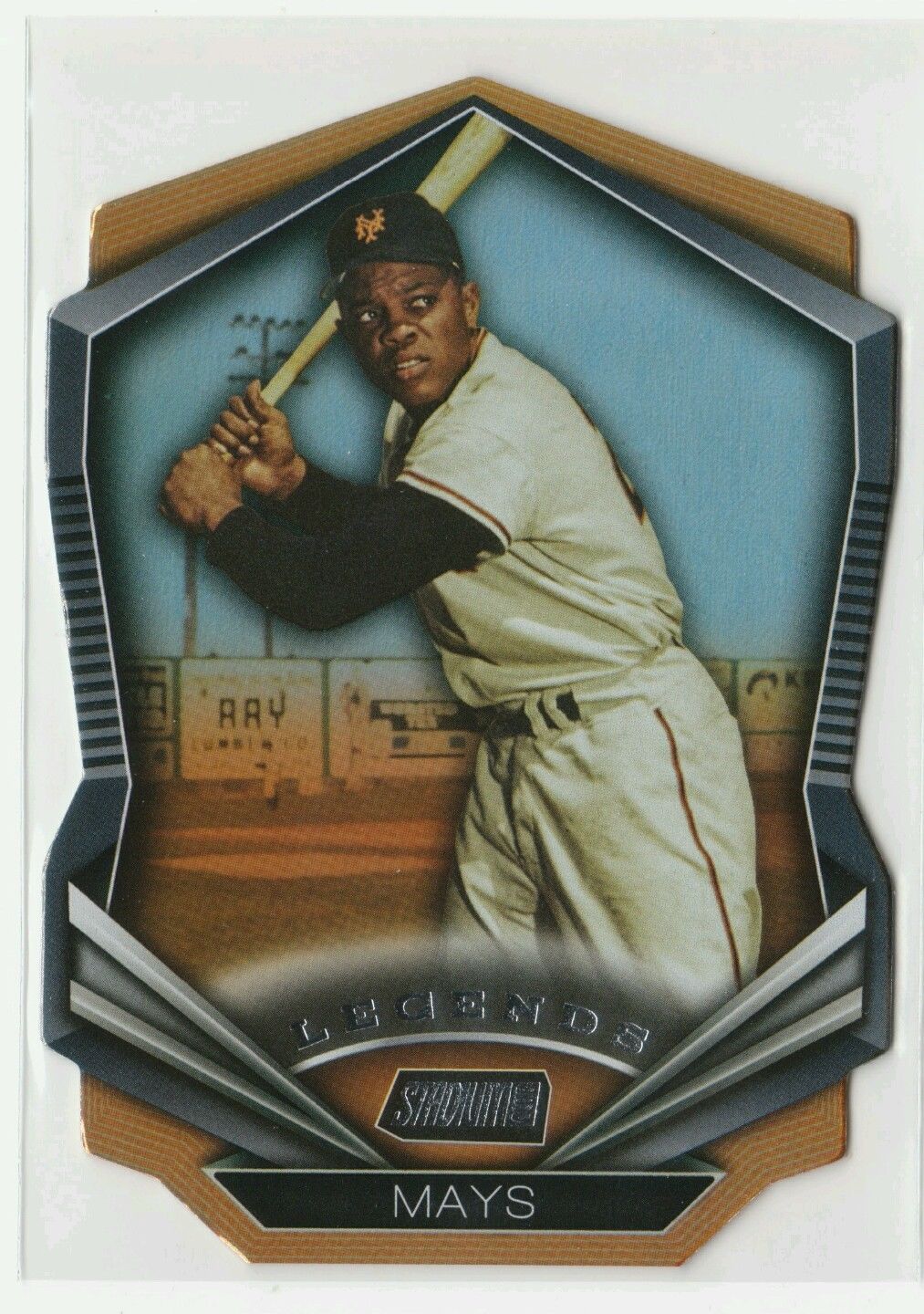 2015 Topps Stadium Club Legends Die-Cut Willie Mays
