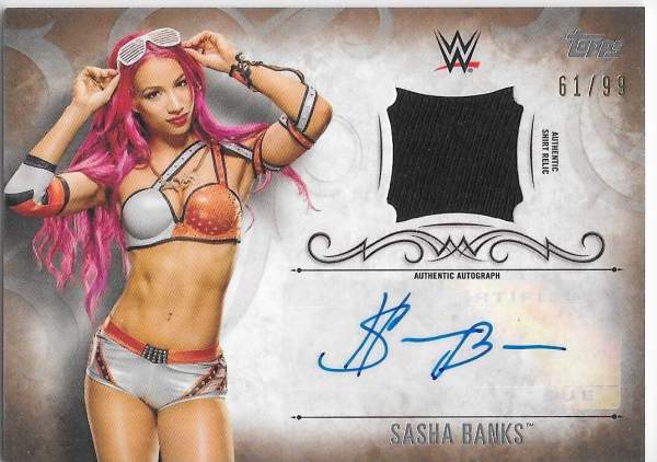 2016 Topps WWE Undisputed Wrestling Auto Relic