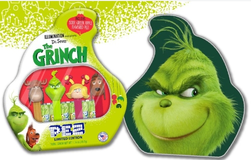 The Latest Pez Creation - Grinch Pez Set